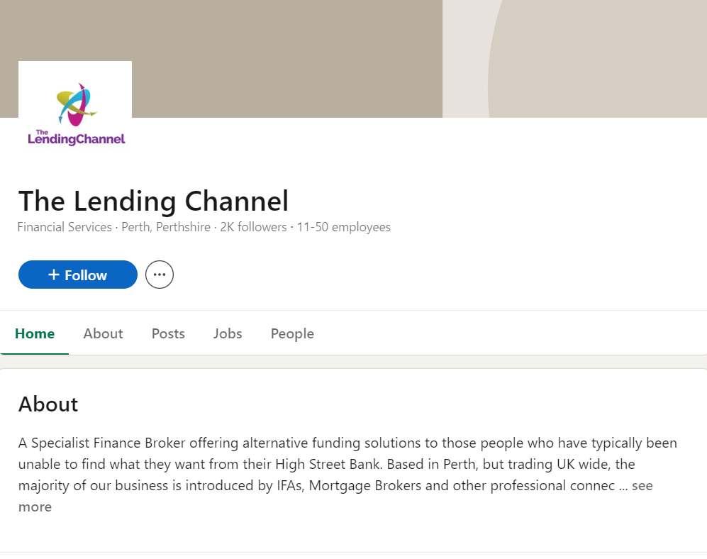 The Lending Channel LinkedIn